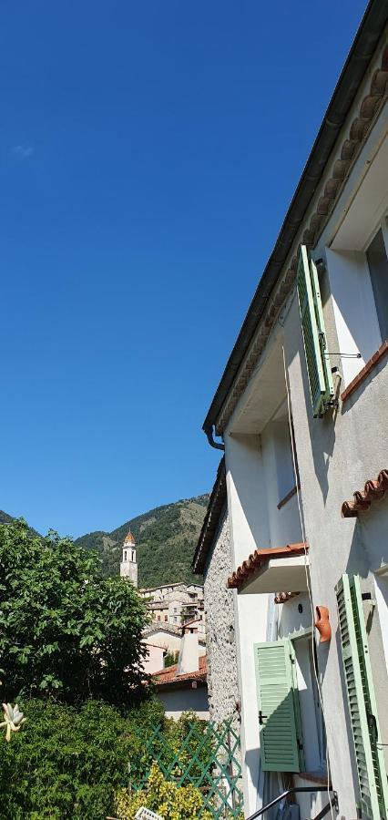 La Tiniera A Luceram - Maison Renovee 2023- Terrasse - Wifi - Village Des Creches Zewnętrze zdjęcie