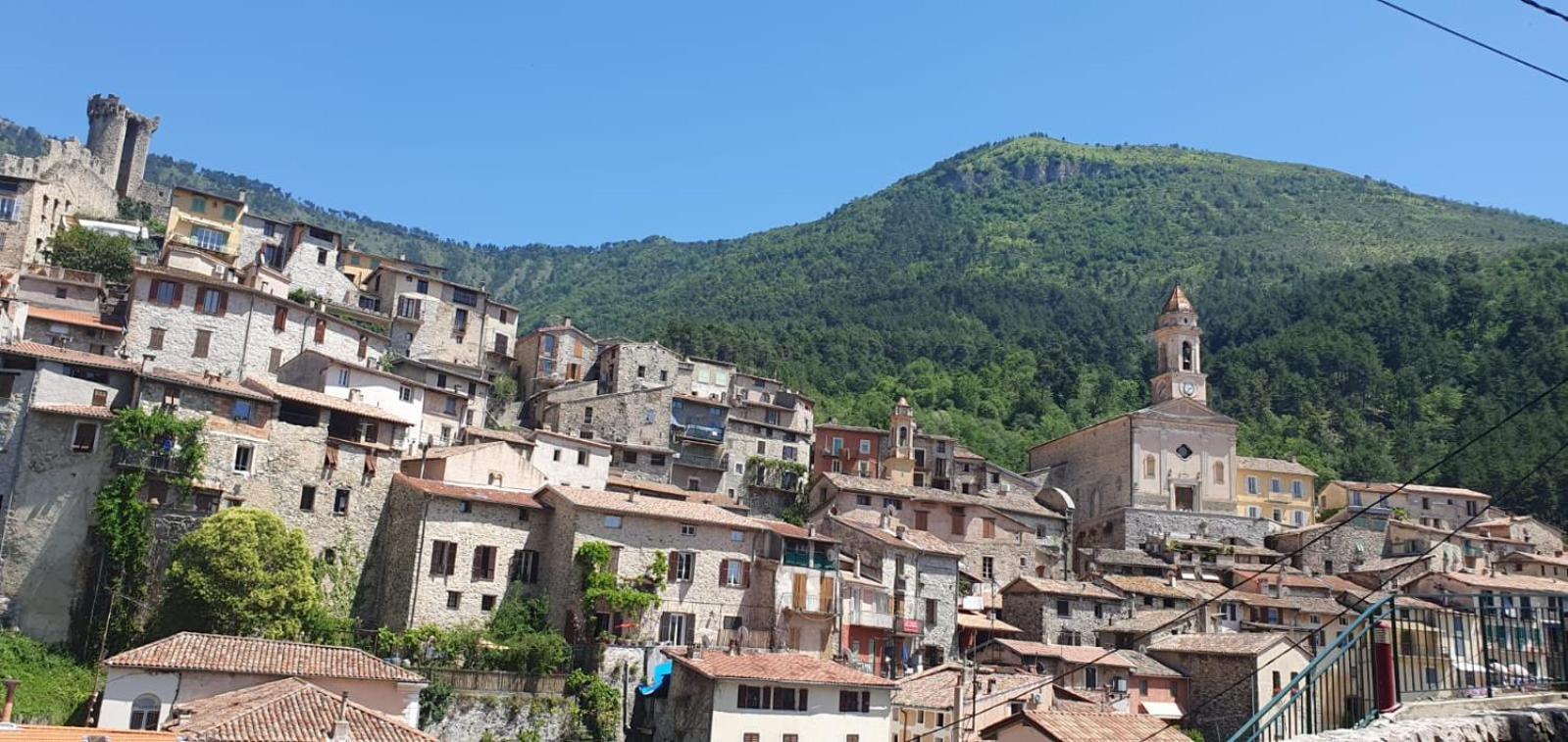 La Tiniera A Luceram - Maison Renovee 2023- Terrasse - Wifi - Village Des Creches Zewnętrze zdjęcie